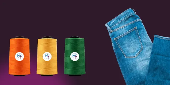 Polyester Lubricated Sewing Thread
