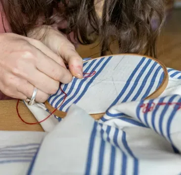 Decorative stitching