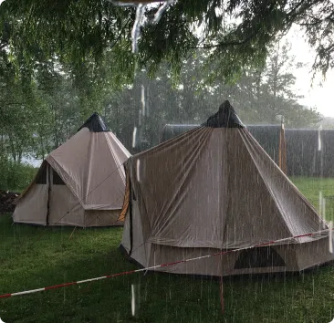 Tents and camping shelters